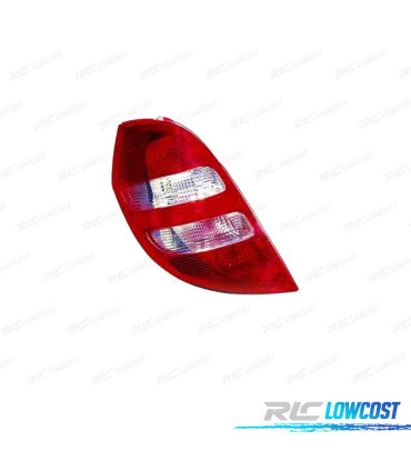 FEUX ARRIÈRE GAUCHE MERCEDES CLASSE A W169 04-08 BLANC ROUGE