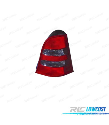 FEUX ARRIÈRE DROIT MERCEDES CLASSE A W168 01-04 FUMÉ ROUGE