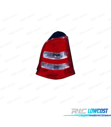 FEUX ARRIÈRE DROIT POUR MERCEDES CLASSE A W168 01-04 BLANC ROUGE
