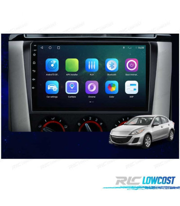 AUTORADIO GPS ANDROID 11 ECRAN TACTILE LCD 7" POUR MAZDA 3 ANDROID BLUETOOTH