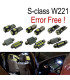 KIT 26 AMPOULES LED INTÉRIEUR MERCEDES CLASSE S W221 S500 S550 S600 S63AMG S65AMG 06-13