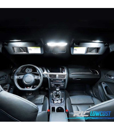 KIT 21 AMPOULES LED INTÉRIEUR AUDI A4 B8 S4 AVANT ESTATE 09-15