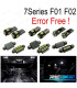 KIT 31AMPOULES LED INTÉRIEUR BMW SÉRIE 7 F01 F02 740LI 750I 760LI 750LI XDRIVE ACTIVEHYBRID 09-15