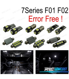 KIT 31AMPOULES LED INTÉRIEUR BMW SÉRIE 7 F01 F02 740LI 750I 760LI 750LI XDRIVE ACTIVEHYBRID 09-15
