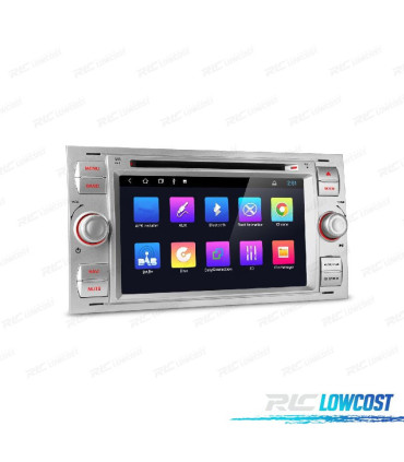 AUTORADIO GPS ANDROID 12 POUR FORD FOCUS C-MAX FIESTA GALAXY KUGA MONDEO S-MAX TRANSIT