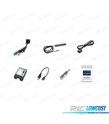 AUTORADIO ANDROID 11 GPS ECRAN TACTILE 7" POUR FORD NOIR