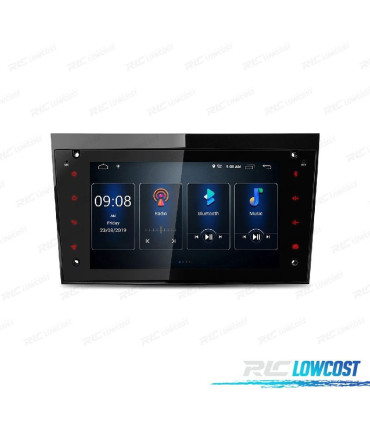 AUTORADIO GPS ANDROID 12 POUR OPEL ASTRA H CORSA D VIVARO MERIVA VECTRA ZAFIRA