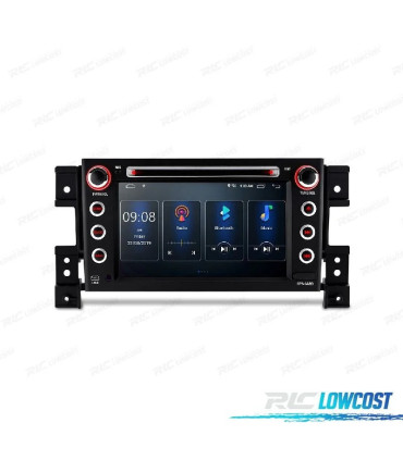 AUTORADIO GPS ANDROID 12 POUR SUZUKI GRAND VITARA 05-13