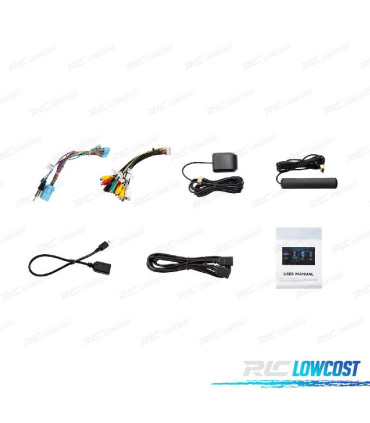 AUTORADIO GPS ANDROID 12 POUR SUZUKI SWIFT 04-10