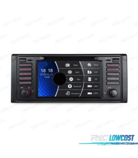 AUTORADIO 2DIN 7" BMW SÉRIE 5 E39 95-03 USB GPS TACTIL HD