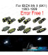 KIT 9 AMPOULES INTÉRIEUR LED POUR SEAT IBIZA II 6K1 93-99