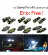 KIT 11 AMPOULES LED INTÉRIEUR POUR HYUNDAI SANTA FE IX45 06-12