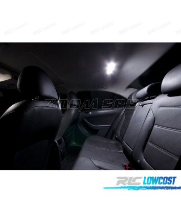 KIT 13 AMPOULES LED INTÉRIEUR POUR VOLKSWAGEN VW JETTA 6 MK6 MK VI BERLINE 11-18