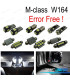 KIT 11 AMPOULES LED INTÉRIEUR POUR MERCEDES CLASSE C W202 C220 C230 C280 C36 AMG 93-99