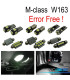 KIT 16 AMPOULES LED INTÉRIEUR POUR MERCEDES CLASSE M W163 ML320 ML350 ML430 ML500 ML55 AMG 98-05