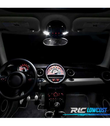 KIT 12 AMPOULES LED INTÉRIEUR POUR MINI COOPER R56 07-10