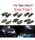 KIT 13 AMPOULES LED INTÉRIEUR POUR OPEL ASTRA K OPC GTC 15-