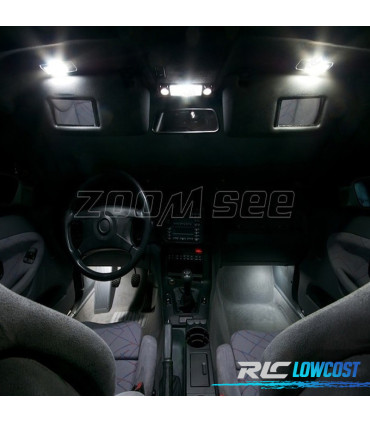 KIT 12 AMPOULES LED INTÉRIEUR POUR BMW SÉRIE 3 E36 BERLINE CABRIOLET M3 318I 320I 325I 323I 328I 93-99