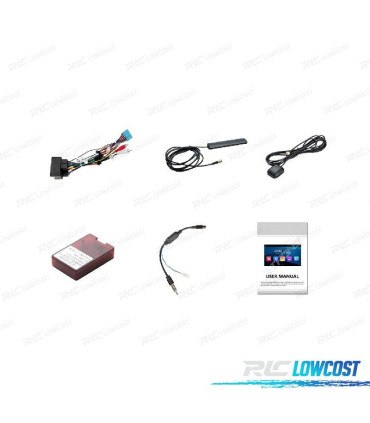 GPS AUTO ANDROID 11 NOIR POUR OPEL ASTRA H VIVARO ZAFIRA VECTRA CORSA D