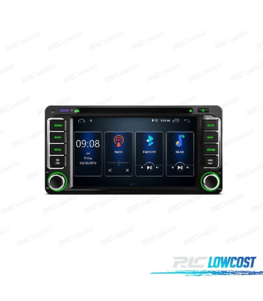 AUTORADIO GPS ANDROID 10 POUR TOYOTA CORROLLA YARIS VIOS RAV4 PARDO HILUX VERSO