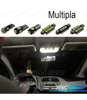 KIT 7 AMPOULES LED INTÉRIEUR POUR FIAT MULTIPLA 99-10