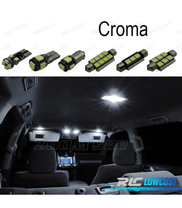 KIT 11 AMPOULES LED INTÉRIEUR FIAT CROMA 194 05-11