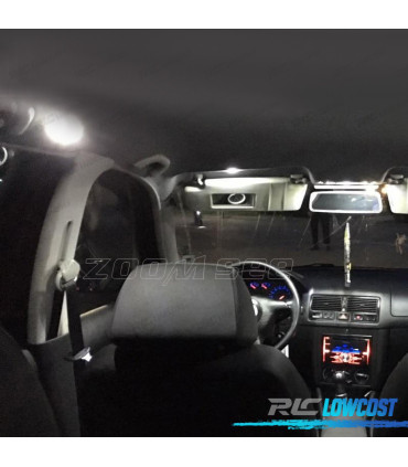 KIT 8 AMPOULES LED INTÉRIEUR POUR SEAT IBIZA IV MK4 6L 02-08