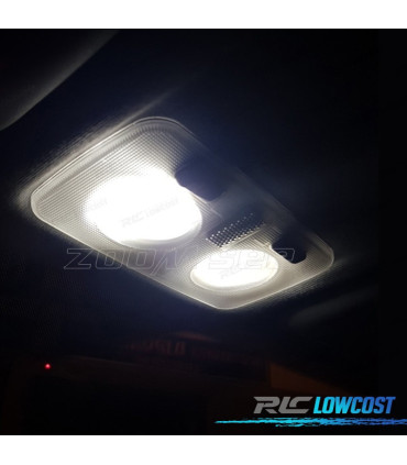 KIT 10 AMPOULES LED INTÉRIEUR POUR FIAT PUNTO EVO 09-12