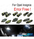 KIT 12 AMPOULES LED INTÉRIEUR OPEL INSIGNIA BERLINE HATCBACK 08-16