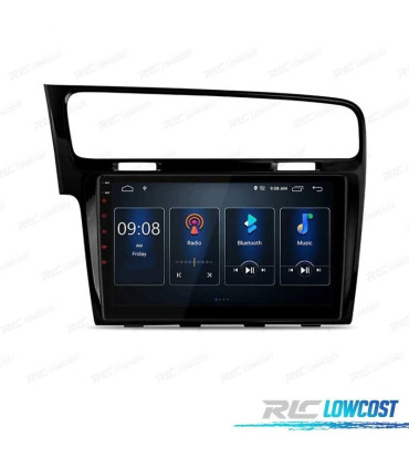 AUTORADIO GPS ANDROID 12 ECRAN TACTILE 10.1" POUR VOLKSWAGEN VW GOLF 7