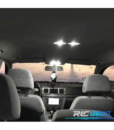 KIT 12 AMPOULES LED INTÉRIEUR OPEL VECTRA B VAUXHALL 3 5P 95-02