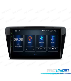 AUTORADIO GPS ANDROID 10 POUR SKODA OCTAVIA 14-16