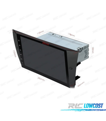 AUTORADIO GPS ANDROID 12 POUR BMW E90 E91