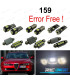 KIT 15 AMPOULES LED INTÉRIEUR ALFA ROMEO 159 05-11