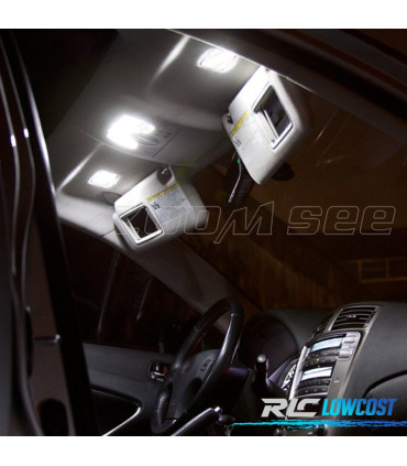 KIT 14 AMPOULES LED INTÉRIEUR POUR FIAT STILO 192 01-07