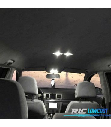 KIT 14 AMPOULES LED INTÉRIEUR POUR SKODA FABIA MK1 BERLINE 99-07