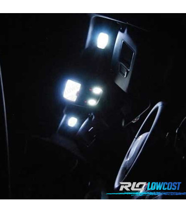 KIT 14 AMPOULES LED INTÉRIEUR POUR SKODA FABIA MK1 BERLINE 99-07