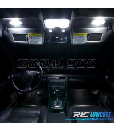 KIT 15 AMPOULES LED INTÉRIEUR AUDI A4 S4 B5 BERLINE 96-01