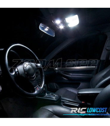 KIT 15 AMPOULES LED INTÉRIEUR AUDI A4 S4 B5 BERLINE 96-01