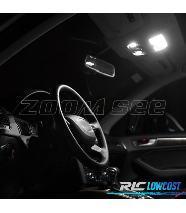 KIT 16 AMPOULES LED INTÉRIEUR POUR AUDI Q5 09-16
