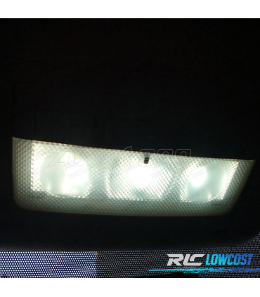 KIT 15 AMPOULES LED INTÉRIEUR POUR SKODA FABIA 2 MK2 MK II BERLINE 08-14