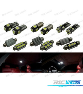 KIT 15 AMPOULES LED INTÉRIEUR POUR BMW SÉRIE 3 E90 325i 328i 330i 335i M3 06-12