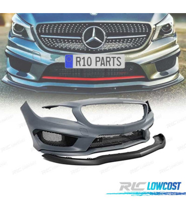 PARE CHOCS AVANT MERCEDES CLASSE CLA W117 13-16 LOOK A45 AMG SRA