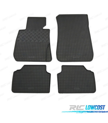 TAPIS EN CAOUTCHOUC BMW E90 E91 04-12 4 UNITÉS