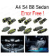 KIT 17 AMPOULES LED INTÉRIEUR AUDI A4 S4 RS4 B8 QUATTRO BERLINE