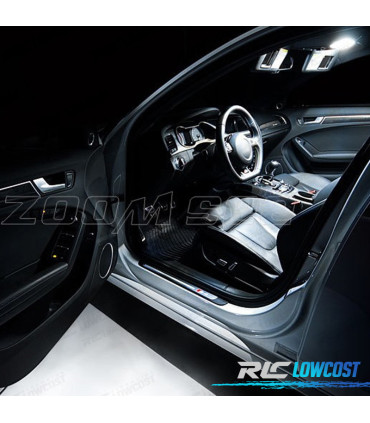 KIT 17 AMPOULES LED INTÉRIEUR POUR AUDI A4 S4 RS4 B8 QUATTRO BERLINE