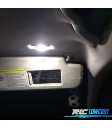 KIT 12 AMPOULES LED INTÉRIEUR POUR SEAT LEON 1P 1 CUPRA R BERLINE 05-12