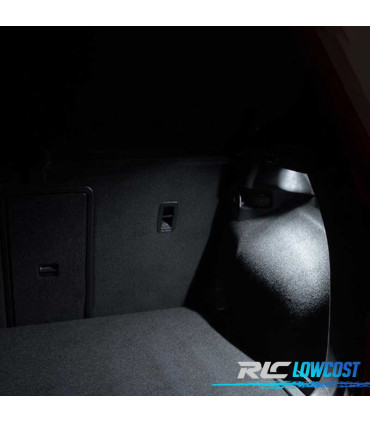 KIT 12 AMPOULES LED INTÉRIEUR POUR SEAT LEON 1P 1 CUPRA R BERLINE 05-12