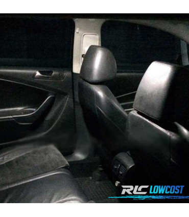 KIT 12 AMPOULES LED INTÉRIEUR POUR SEAT LEON 1P 1 CUPRA R BERLINE 05-12