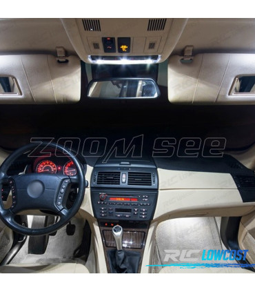 KIT 16 AMPOULES LED INTÉRIEUR BMW X3 E83 04-10